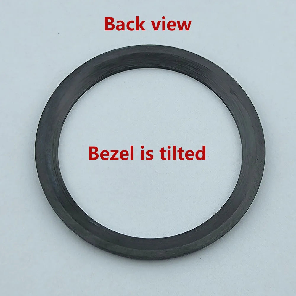 38mm ceramic insert bezel High quality GMT watch insert bezel bezel is tilted for 40mm watch accessory repair tools