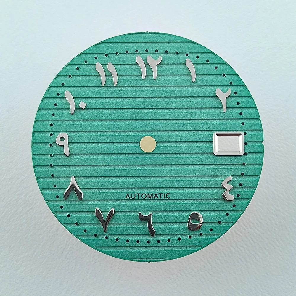 NH35 dial watch dial 30.4mm Custom Logo Arabic Numeral Dial No luminous fit NH35/NH36 movement watch accessories repair tools