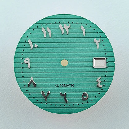 NH35 dial watch dial 30.4mm Custom Logo Arabic Numeral Dial No luminous fit NH35/NH36 movement watch accessories repair tools