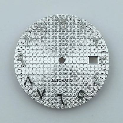 NH35 dial watch dial Arabic numerals Dial 31.8mm No luminous fit NH35/NH36 movement watch accessories repair tools