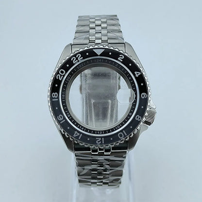 NH34 Case NH35 Case Men's Watch Case Automatic Mechanical Waterproof Fit NH35/34/36 Movement Fit 28.5mm Dial Watch Accessories