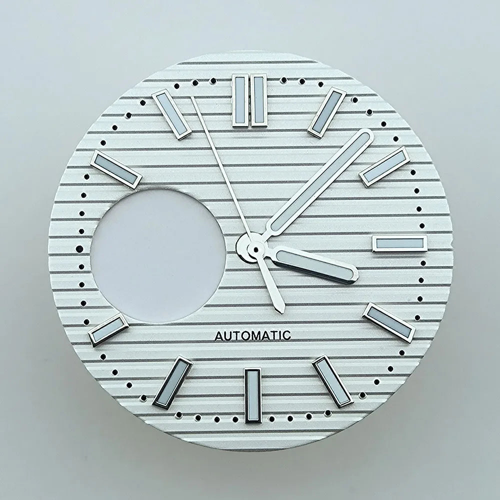 NH38 dial Custom Logo Dial 29.8mm green luminous suitable for NH38 movement watch accessories repair tools