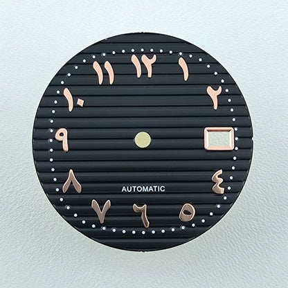 NH35 dial watch dial 30.4mm Custom Logo Arabic Numeral Dial No luminous fit NH35/NH36 movement watch accessories repair tools