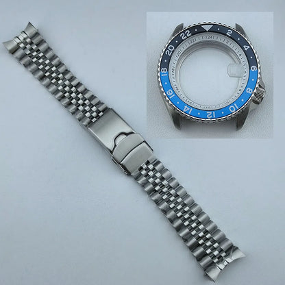 NH34 Case NH35 Case Men's Watch Case Automatic Mechanical Waterproof Fit NH35/34/36 Movement Fit 28.5mm Dial Watch Accessories