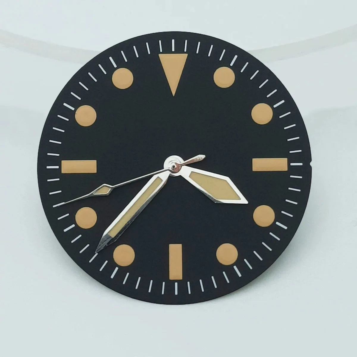 NH35 dial NH36 dial 28.5mm retro dial green luminous dial, suitable for repairing NH35 NH36 movement watch accessories tools