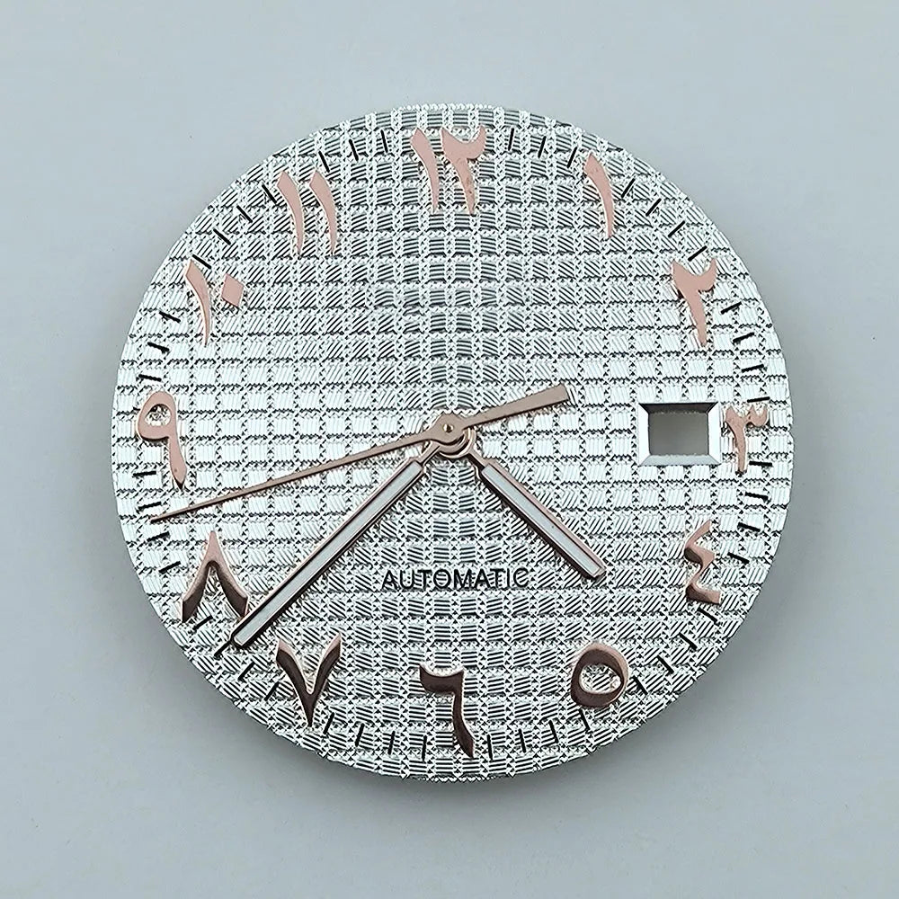 NH35 dial watch dial Arabic numerals Dial 31.8mm No luminous fit NH35/NH36 movement watch accessories repair tools