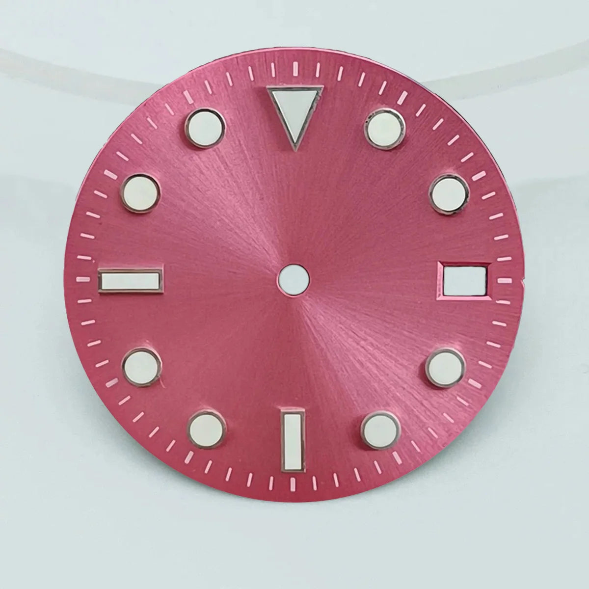 28.5mm dial diameter NH35/NH36 movement luminous dial with single calendar watch accessories customizable dial DIY logo