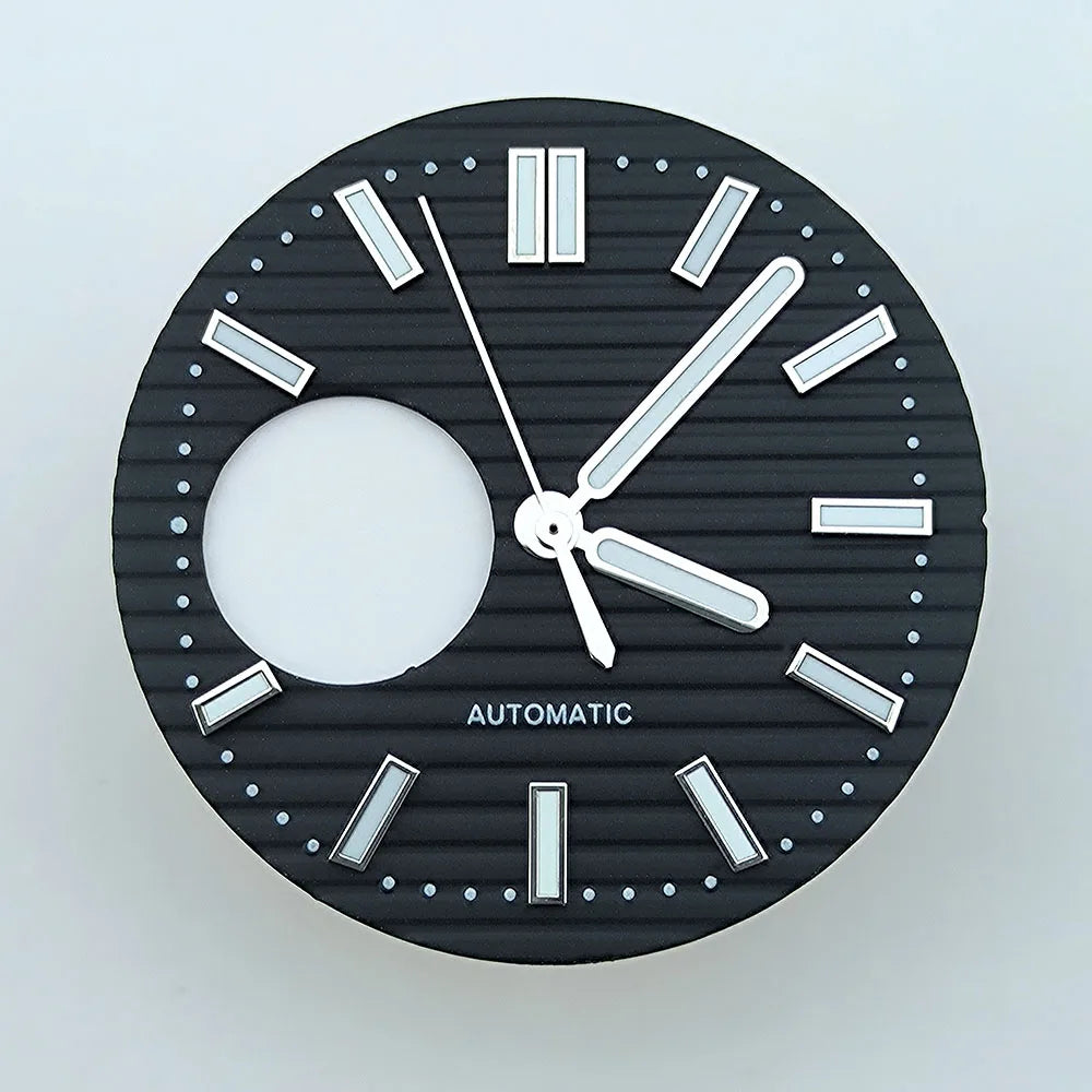 NH38 dial Custom Logo Dial 29.8mm green luminous suitable for NH38 movement watch accessories repair tools