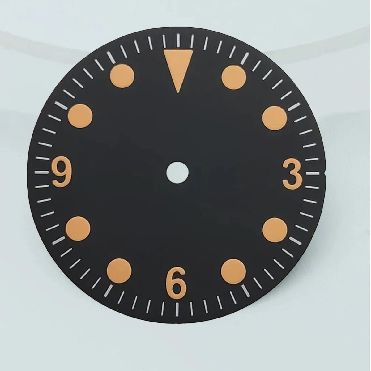 NH35 dial NH36 dial 28.5mm retro dial green luminous dial, suitable for repairing NH35 NH36 movement watch accessories tools