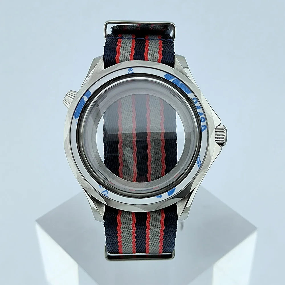 NH35 Case Watch Case Stainless Sapphire Glass Case Men's watch Automatic Mechanical Waterproof Fit NH35/NH36 Movement