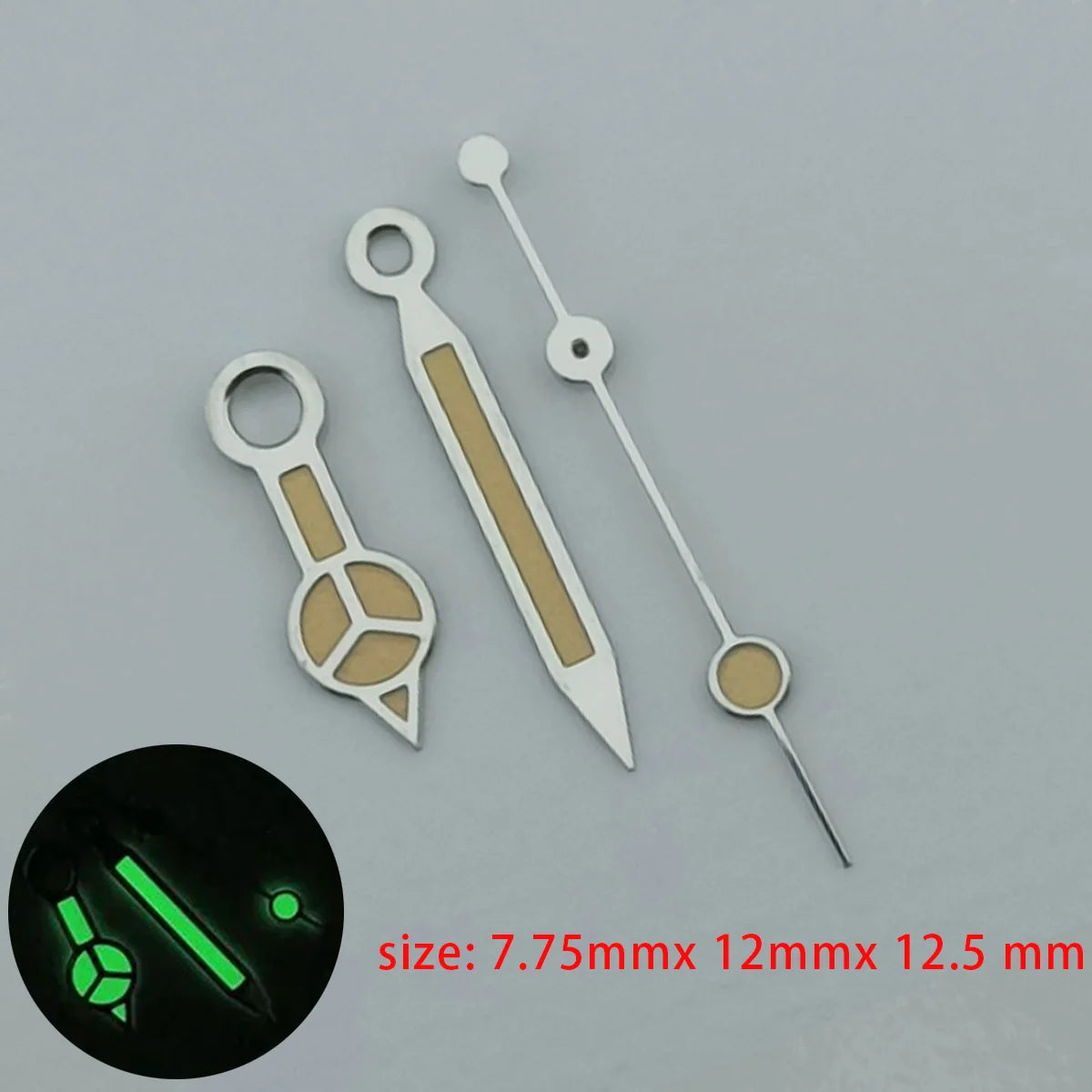 Watch hands NH35/36 hands Green luminous watch accessories watch pointer Repair tools