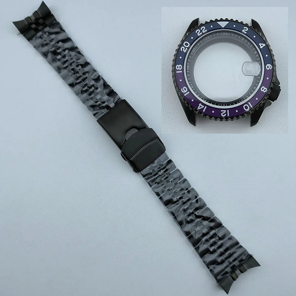 NH34 Case NH35 Case Men's Watch Case Automatic Mechanical Waterproof Fit NH35/34/36 Movement Fit 28.5mm Dial Watch Accessories