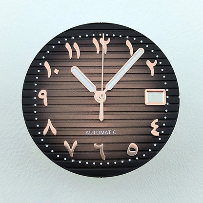 NH35 dial watch dial 30.4mm Custom Logo Arabic Numeral Dial No luminous fit NH35/NH36 movement watch accessories repair tools