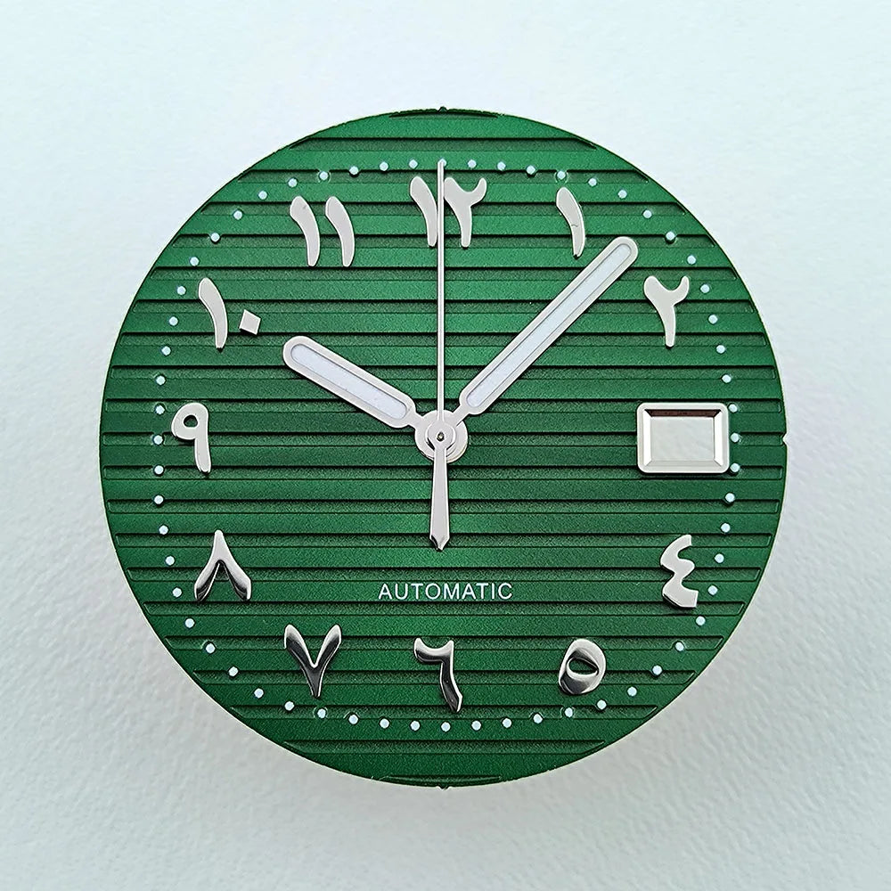 NH35 dial watch dial 30.4mm Custom Logo Arabic Numeral Dial No luminous fit NH35/NH36 movement watch accessories repair tools