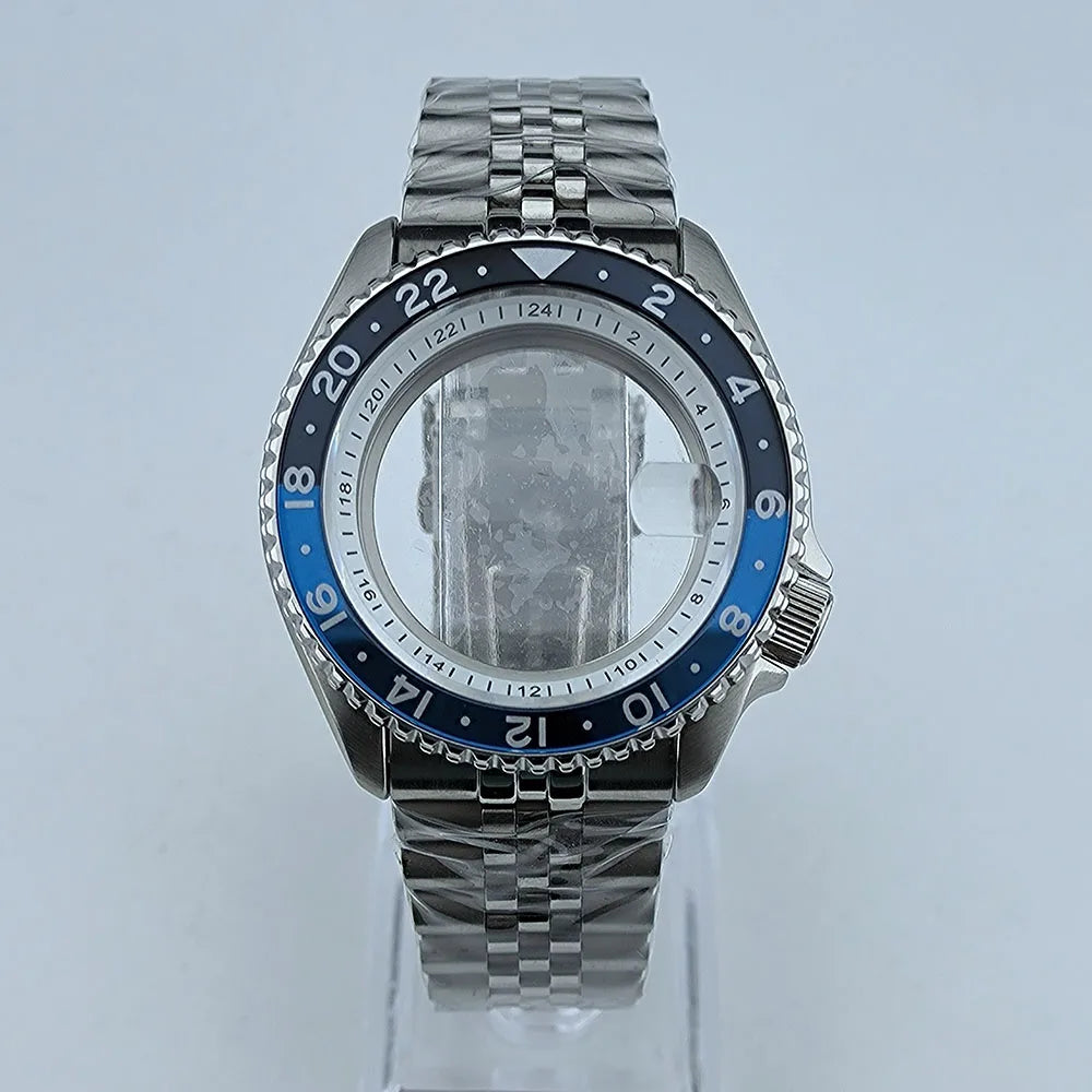NH34 Case NH35 Case Men's Watch Case Automatic Mechanical Waterproof Fit NH35/34/36 Movement Fit 28.5mm Dial Watch Accessories