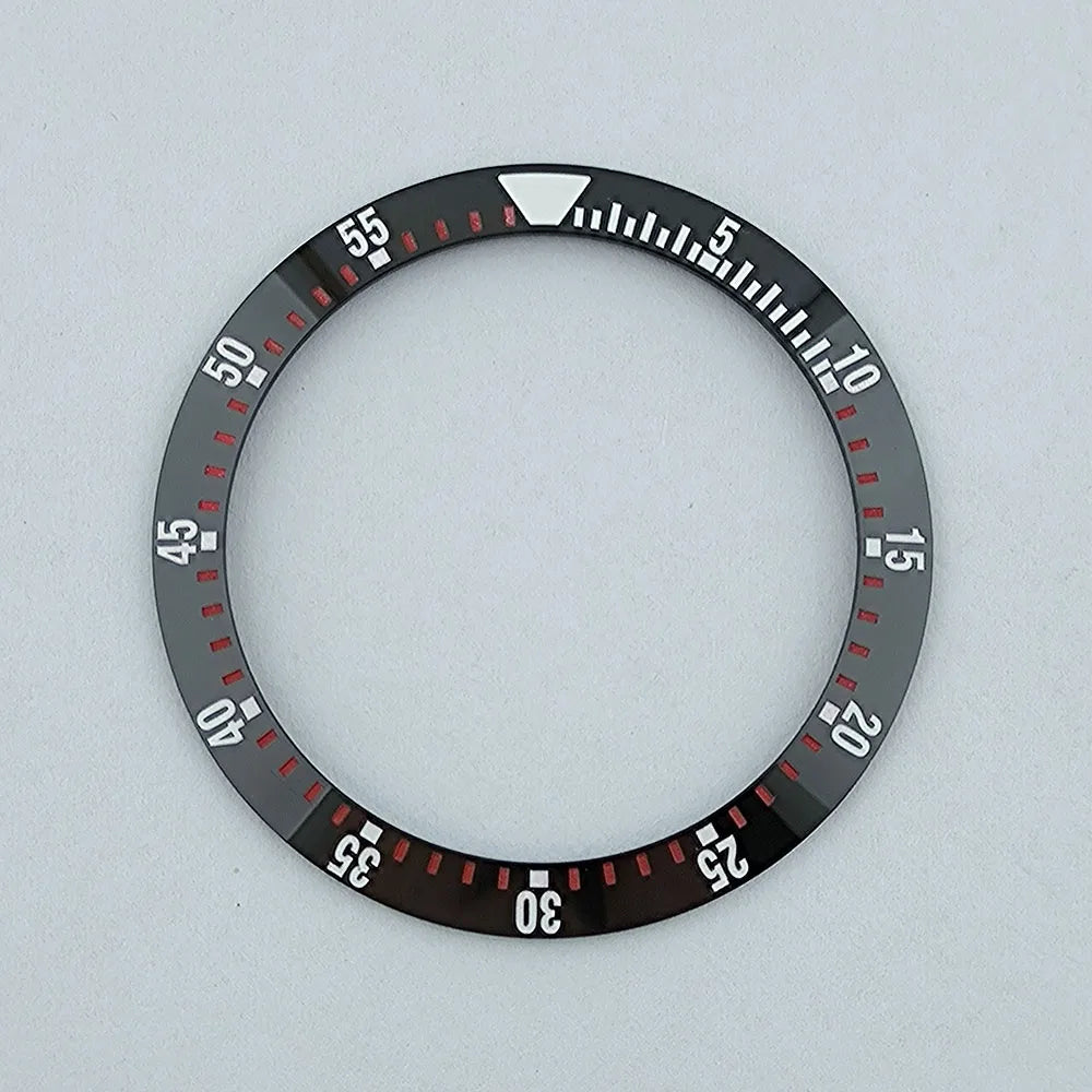 38mm ceramic insert bezel High quality GMT watch insert bezel bezel is tilted for 40mm watch accessory repair tools