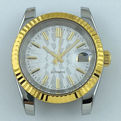 NH35 Case Watch Case Men's Automatic Watch 36mm/39mm Stainless Steel Sapphire Glass Fit NH Series Movement Watch Accessories