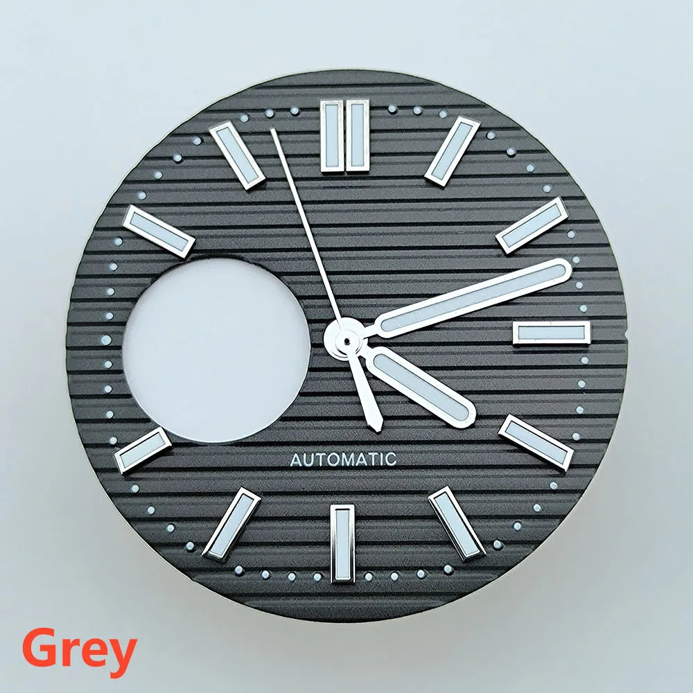 NH38 dial Custom Logo Dial 29.8mm green luminous suitable for NH38 movement watch accessories repair tools
