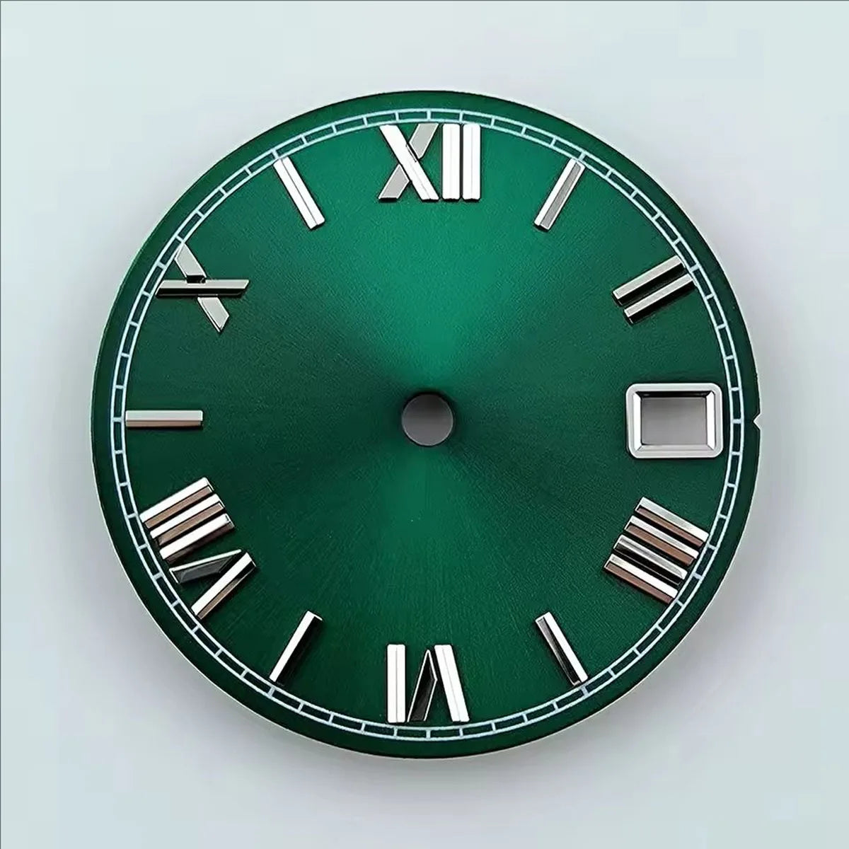 NH35 dial watch dial Custom logo 28.5mm Roman numerals dial No luminous fit NH35/NH36 movement watch accessories repair tools