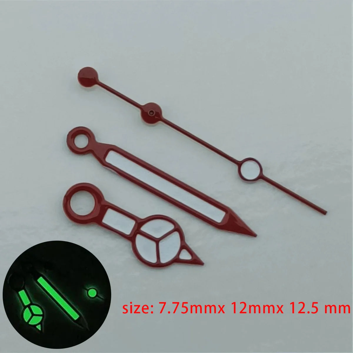 Watch hands NH35/36 hands Green luminous watch accessories watch pointer Repair tools