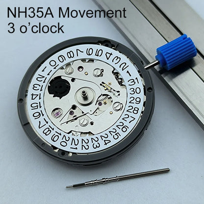 NH35 Case Watch Case Men's Automatic Watch 36mm/39mm Stainless Steel Sapphire Glass Fit NH Series Movement Watch Accessories
