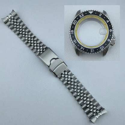 NH34 Case NH35 Case Men's Watch Case Automatic Mechanical Waterproof Fit NH35/34/36 Movement Fit 28.5mm Dial Watch Accessories