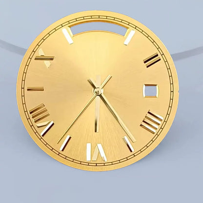 Miyota8285 dial 31mm Custom logo Green luminous Dial watch dial suitable for Miyota8285 movement watch accessories repair tools