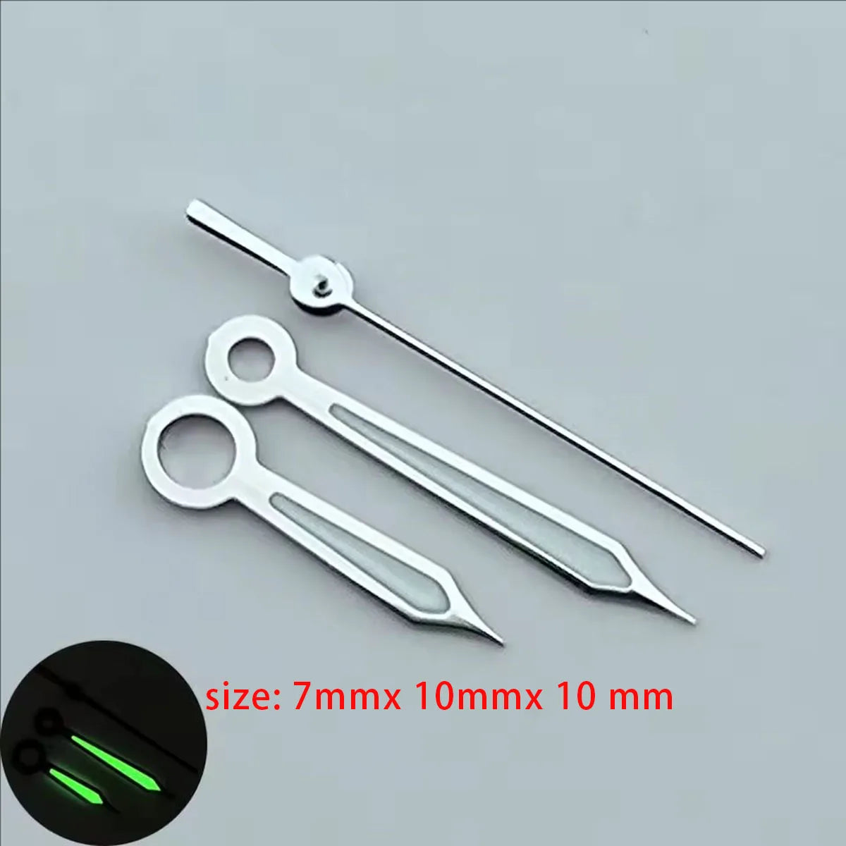 Watch hands NH35 pointer green light is suitable for NH35 movement watch accessories repair tool