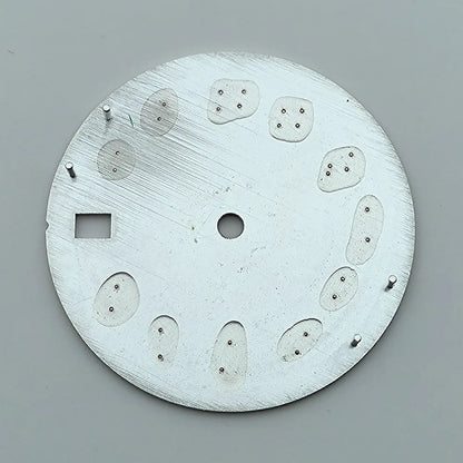 NH35 dial Custom logo 28.5mm Arabic numerals dial No luminous watch dial fit NH35/NH36 movement watch accessories