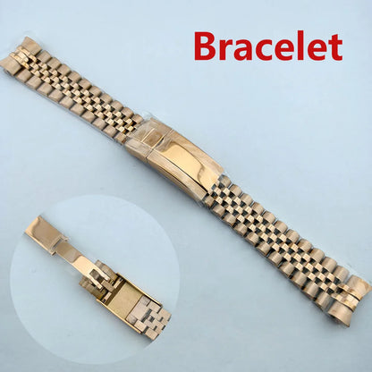 VK63 case Stainless steel high quality Watch case men's chronograph quartz watch suitable for VK63 movement watch accessories